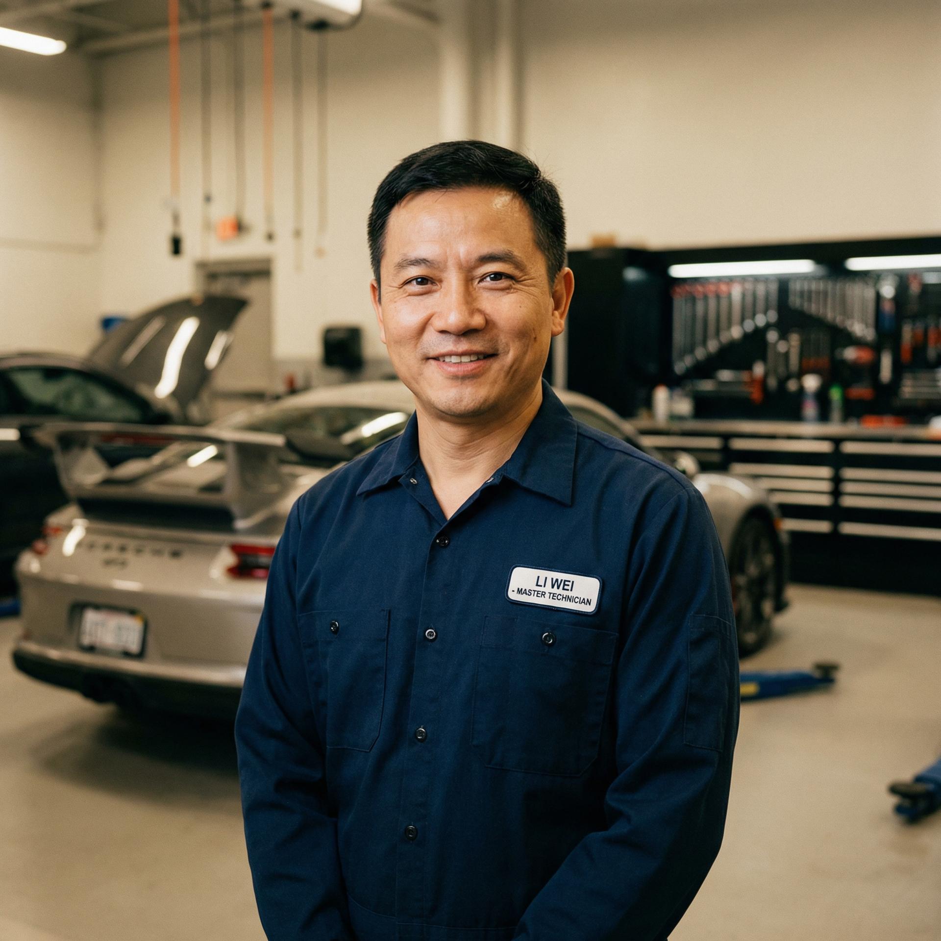 少妇修车专家李伟